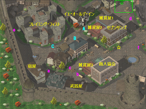 �o���_�[�Y�Q�[�g�쐼�n��i���́j�}�b�v